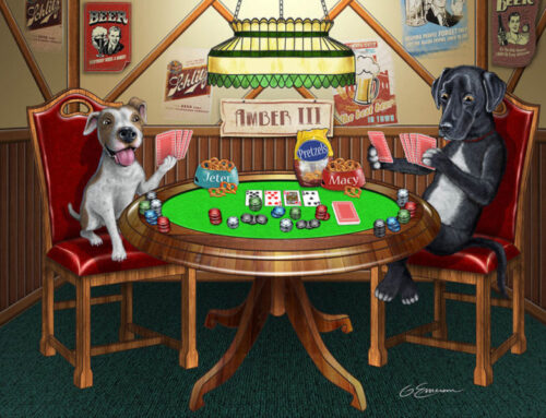 Dogs Play Poker