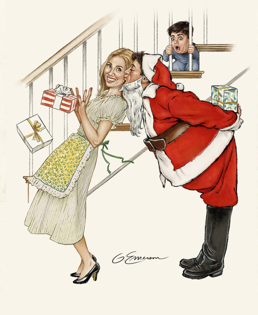 Norman Rockwell recreation